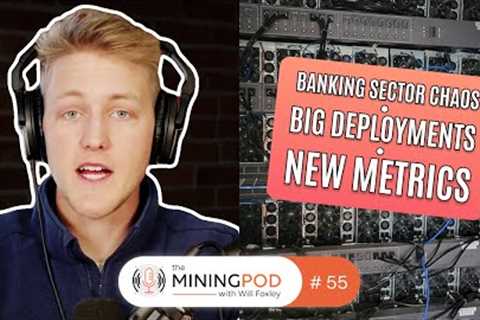 Bitcoin Mining Stocks Rally As Fed Bails Out SVB | Anthony Power | The Mining Pod