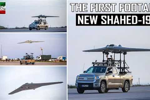 The First Footage of Iran’s New Version Shahed-191 Strike Drone With a New Mobile Launch System
