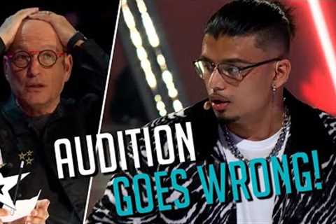 Magic Audition Goes Wrong on Canada's Got Talent! Or Does It?! | Magician's Got Talent