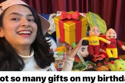 My BROTHER SURPRISED me with so many GIFTS on my BIRTHDAY🎁🤩II Birthday celebration 🎉