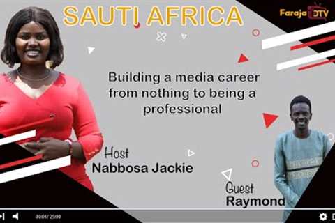 BUILDING A MEDIA CAREER FROM NOTHING TO BEING A PROFESSIONAL