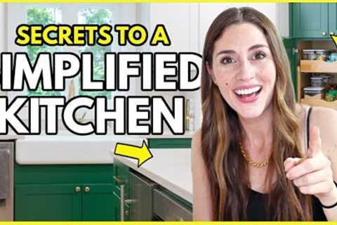 SIMPLIFY YOUR KITCHEN WITH THESE SIMPLE HACKS