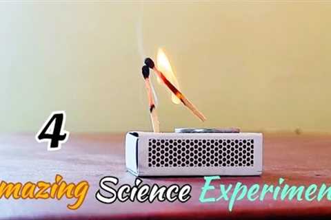 4 AMAZING SCIENCE EXPERIMENTS  |  Experiments | Science Experiments || Science invention || #viral
