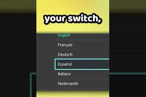 Nintendo Switch Settings NO ONE Changed...