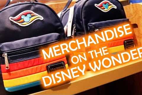 DISNEY WONDER MERCHANDISE | DCL SHOPPING