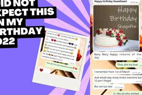Unboxing my birthday gifts #studentslove #15march22 Naina Qureshi.official