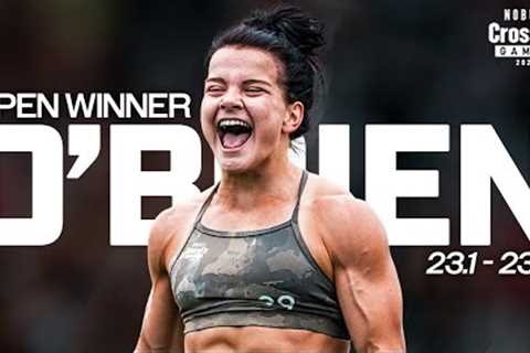 Mal O’Brien Wins the 2023 CrossFit Open — Watch Her Workouts