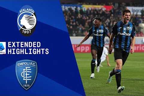 Atalanta vs. Empoli: Extended Highlights | Serie A | CBS Sports Golazo
