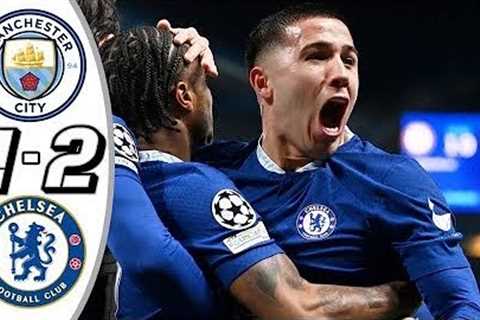 Manchester City vs Chelsea 4-2 | All Goals &amp; Highlights HD - 2023 #football #highlights..