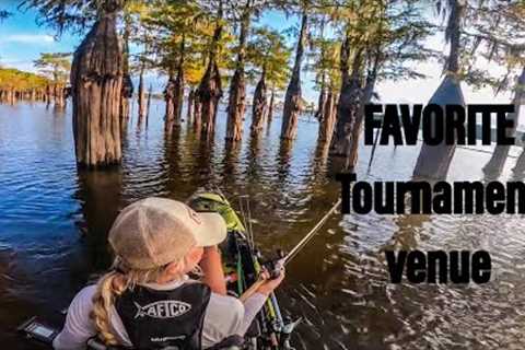 Fishing the SWAMP! (Tournament on CADDO lake March)