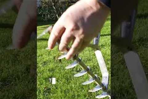 How to scarify a lawn by hand 💪
