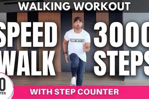 🤩 Fast Walking at Home Workout | Speed Walk at Home Workout