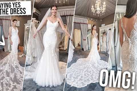 COME WEDDING DRESS SHOPPING WITH ME! *EMOTIONAL*