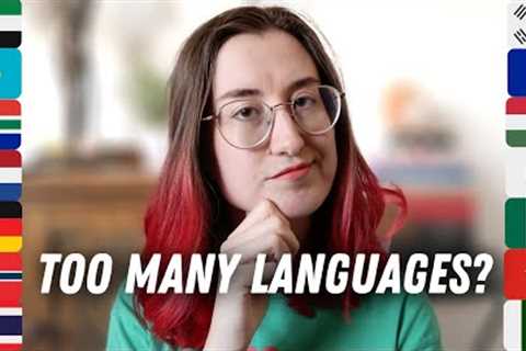 My ENTIRE language learning journey! Is it too much? 🌎