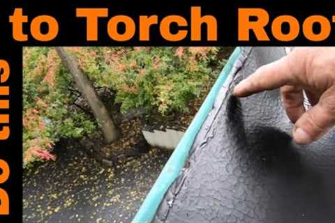 Save your Torch Down Flat Roof from leaking by doing this 1 thing