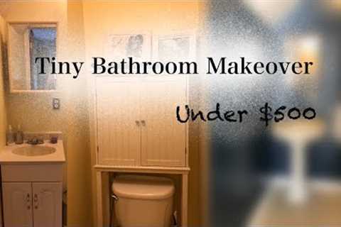 Bathroom Transformation | DIY Home Renovation | Before and After | Small Bathroom Renovation