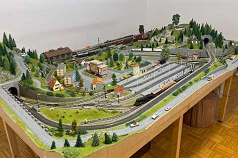 Model Train Traffic on Märklin H0 Layout