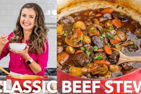 Classic Beef Stew Recipe For Dinner - Natasha's Kitchen