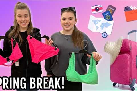 SHOPPiNG FOR OUR SURPRiSE SPRiNG BREAK VACATION W/ 6 KiDS! *trip location REVEALED*
