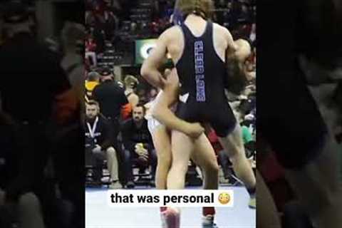 Cold 🥶 #reel #sport #takedown #trending #wrestling #espn #mma #fight #disrespect #wisconsin