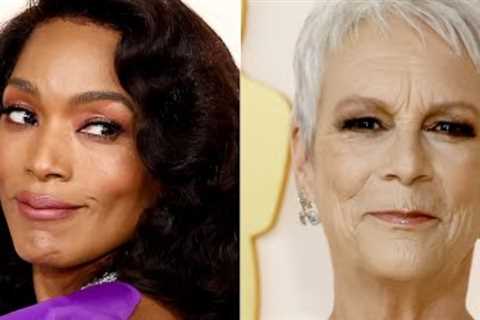 Angela Bassett's reaction to Jamie Lee Curtis Oscar win is turning heads
