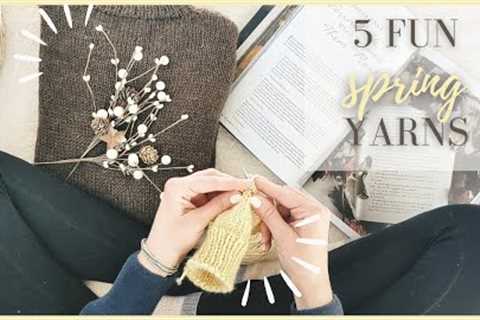 Farmhouse Knitting Podcast | Fun Spring Yarns | S5E3