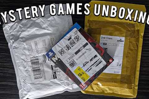 Mystery Games From Amazon &amp; Ebay ASMR Unboxing | ASMR GAMING