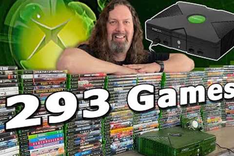 My original XBOX Game Collection (293 Games: Uncommon, $$$ &amp; Hidden Gems)