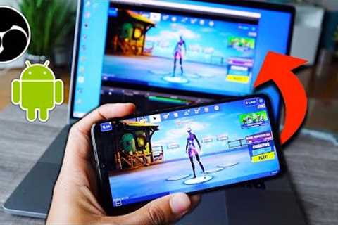 How to Stream Android Gameplay Screen to OBS (Record Internal Audio NO ROOT)