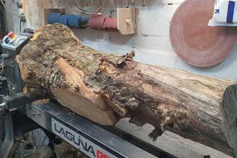 Woodturning - The Apple Tree Lamp