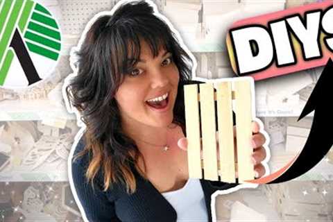 Dollar Tree DIY Projects | Mini Pallet DIYS | DIY Home Decor