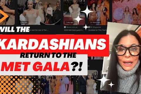 Will The Kardashians Return To The Met Gala?? #annawintour #metgala #kardashians #fashion