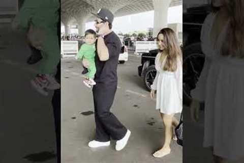 Bollywood Update: #DheerajDhoopar was spotted at the airport. #ytshorts #trending #paparazzi