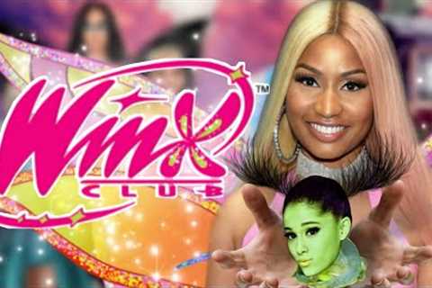 Winx Club but with Celebrities - Nicki Minaj saving Ariana Grande