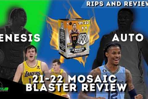 Insane Pulls 🤯 Mosaic Genesis + Auto!! 21-22 Mosaic Basketball Sports Cards Rips &amp; Reviews Ep. ..