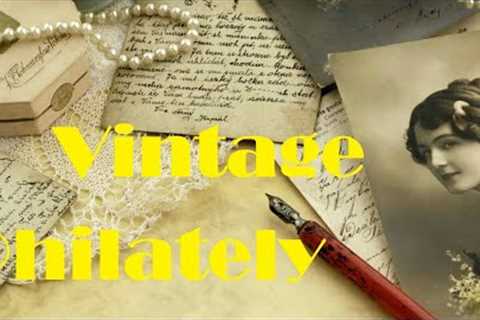 Philately. Sorting Old Stamps. Vintage. Collecting. Retro Hobby  @thebestworlds777