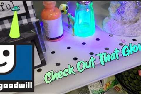 Check Out That Glow! - Shop Along With Me - Goodwill Thrift Store