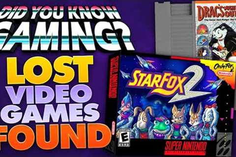 LOST Video Games Found