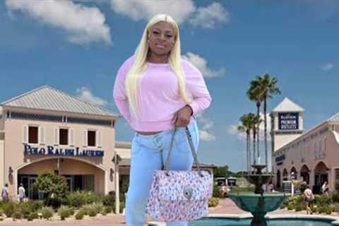 SHOP WITH PEACH 🍑 $3,000 SHOPPING SPREE AT ELLENTON OUTLET MALL FOR MY HUSBAND &amp; OUR 6 KIDS