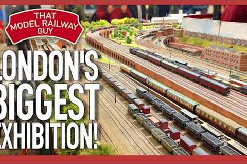 This Is London's BIGGEST Model Railway Exhibition! - Alexandra Palace 2023