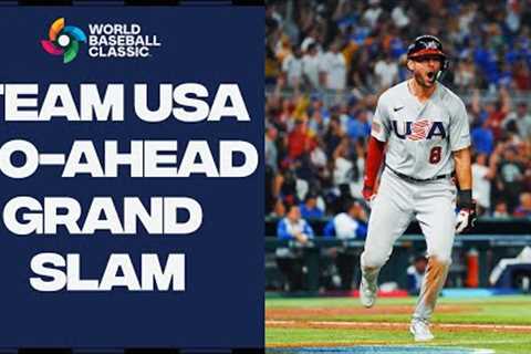 Trea Turner's clutch go-ahead grand slam for Team USA