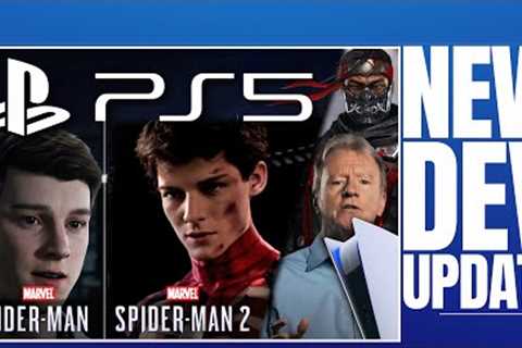 PLAYSTATION 5 ( PS5 ) - SPIDER MAN 2 PS5 GETS A DEV UPDATE !? NEW FACIAL TECH?! /  GHOST OF TSUSHIM…