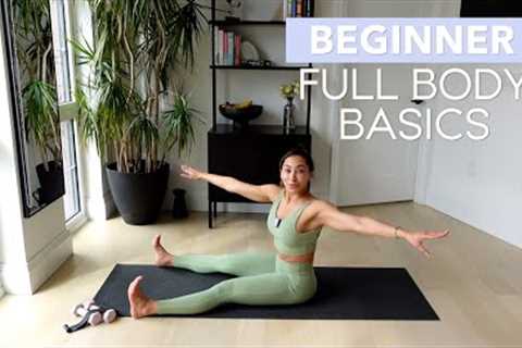 The BEST Pilates Beginner Workout to Understand the BASICS! 17 Mins No Equipment Needed