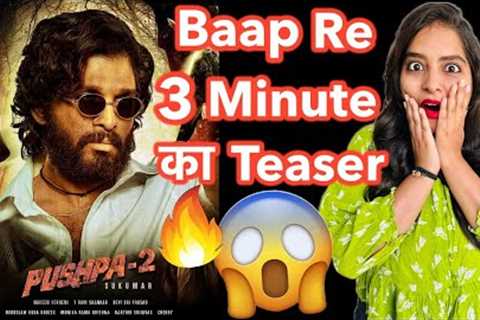 Pushpa 2 Teaser is Coming - Allu Arjun Movie | Deeksha Sharma