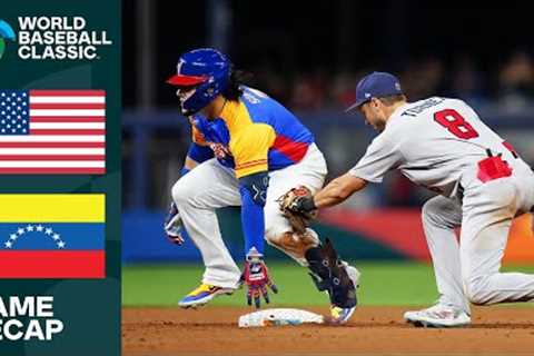 United States vs. Venezuela Game Highlights | 2023 World Baseball Classic