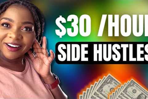 07 High-paying Side Hustles to START NOW! (2023) - Make Money Online