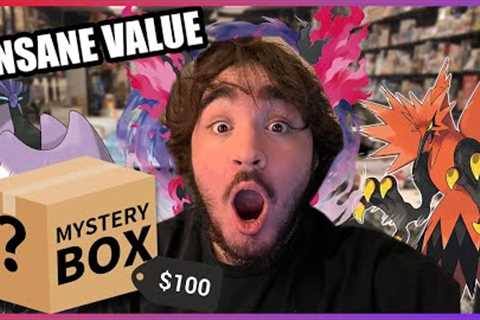 BEST $100 Pokemon Mystery Box | Local Game Store Edition | Rosariocool15