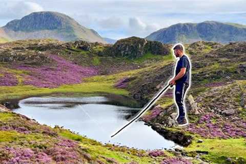 Fishing this TINY Mountain Lake left me SPEECHLESS! ⛰