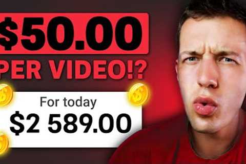 EASIEST $100+ Every Hour Watching YouTube Videos A Day While You Listen to Music - Make Money Online