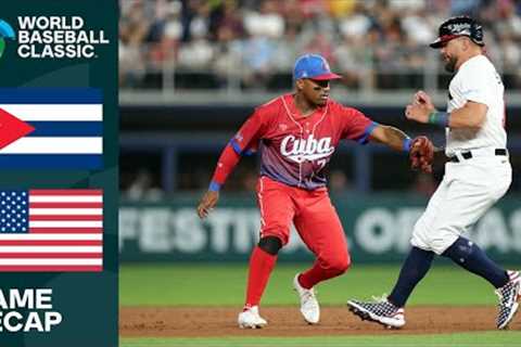 Cuba vs. United States Game Highlights | 2023 World Baseball Classic